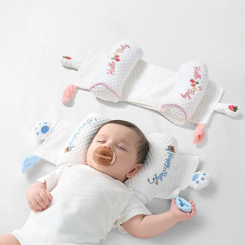 Almohada ajustable para moldear la cabeza del bebé