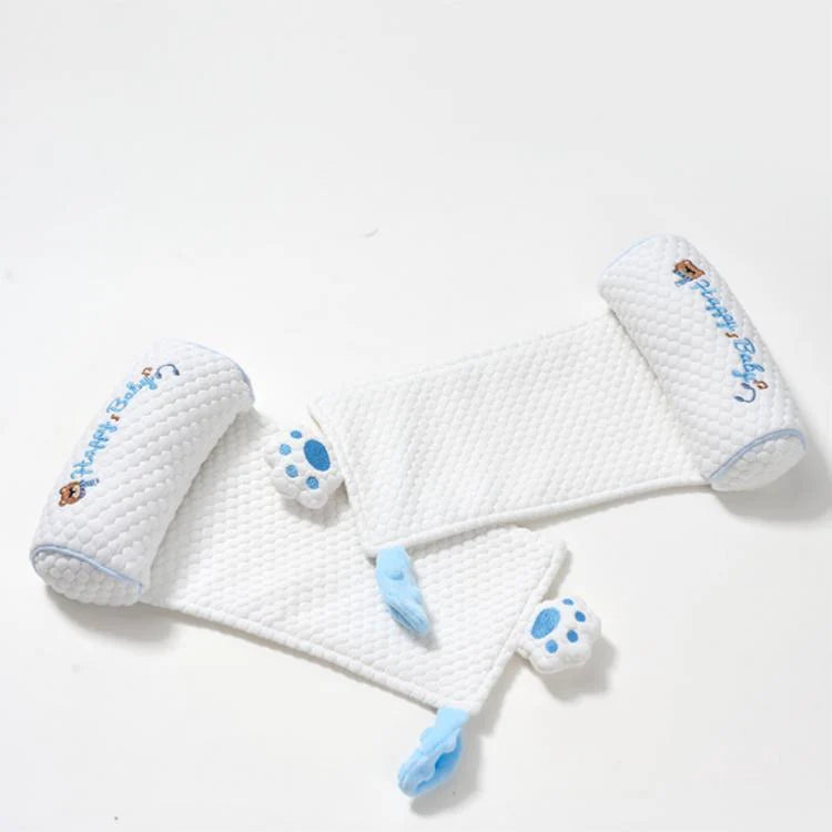 Almohada ajustable para moldear la cabeza del bebé