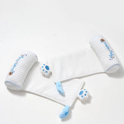 Almohada ajustable para moldear la cabeza del bebé