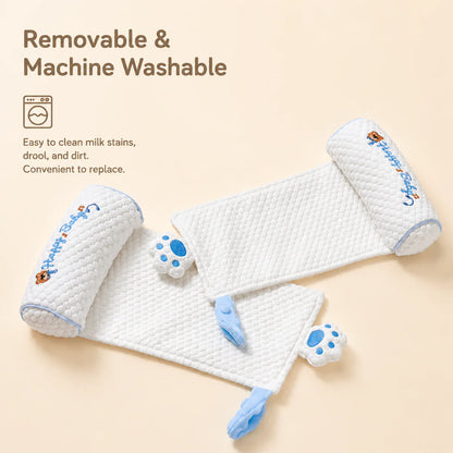 Almohada ajustable para moldear la cabeza del bebé