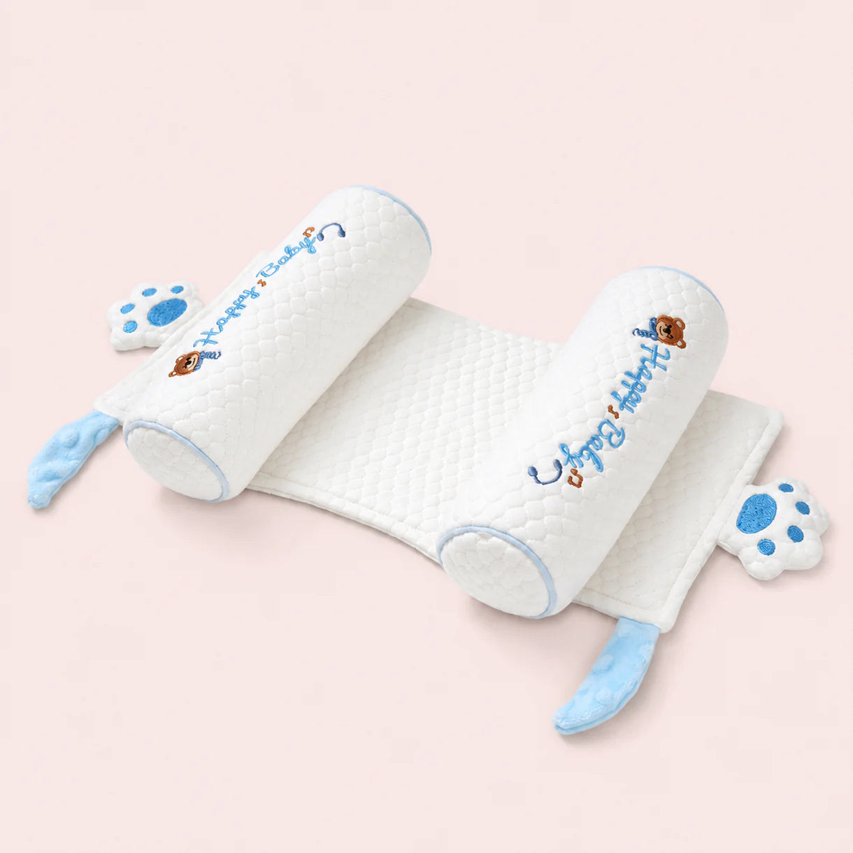 Almohada ajustable para moldear la cabeza del bebé