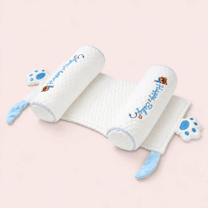 Almohada ajustable para moldear la cabeza del bebé
