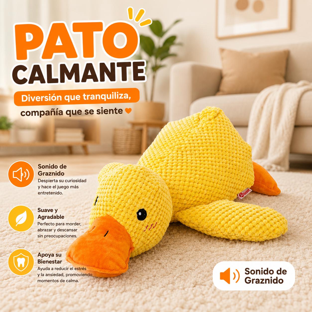 Pato Calmante DoggyDuck | Diversión y Compañía para tu Perro