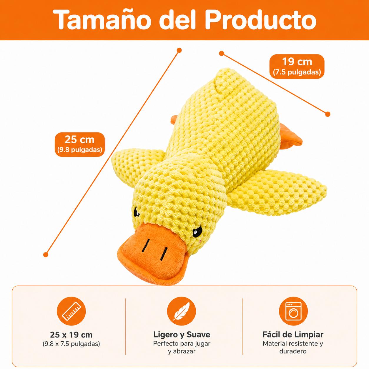 Pato Calmante DoggyDuck | Diversión y Compañía para tu Perro